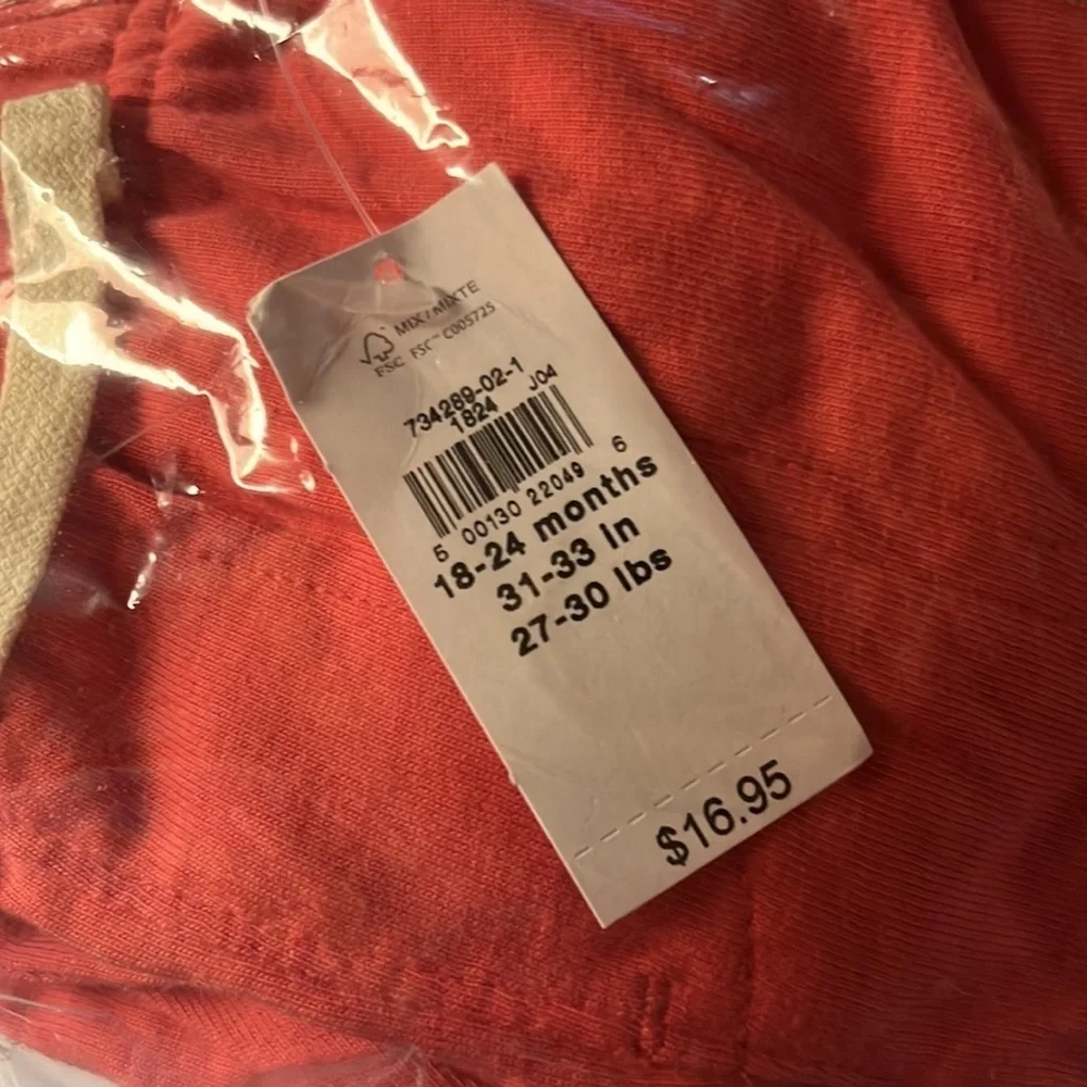 GAP Kids Pink Joggers with Cream Drawstring